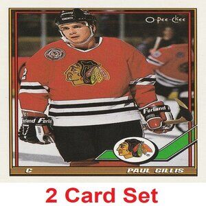 Paul Gillis Hockey Card Collection